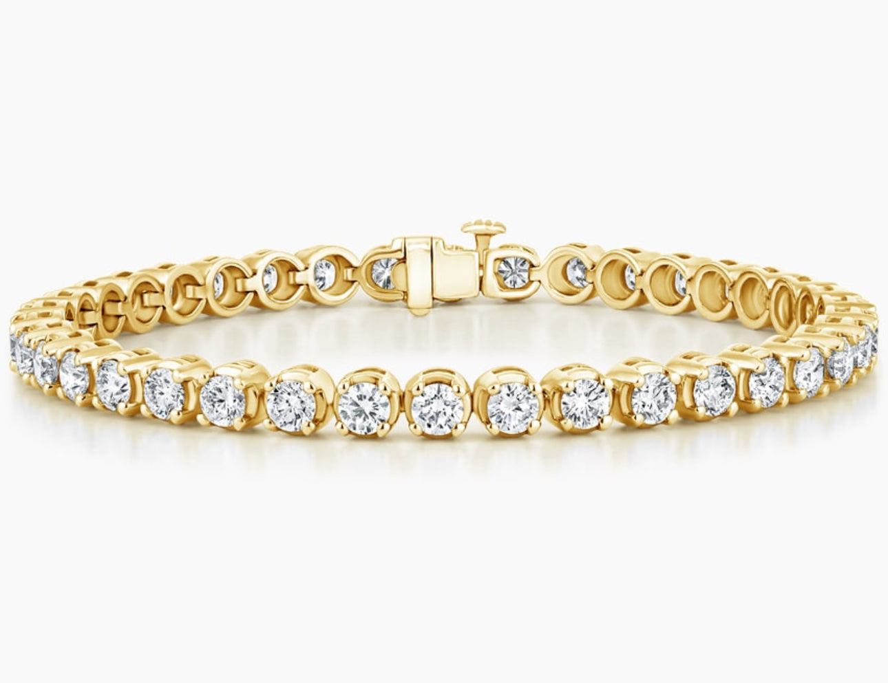 6 ct total weight tennis bracelet