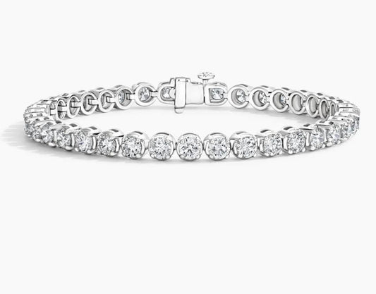 3 ct total weight tennis bracelet