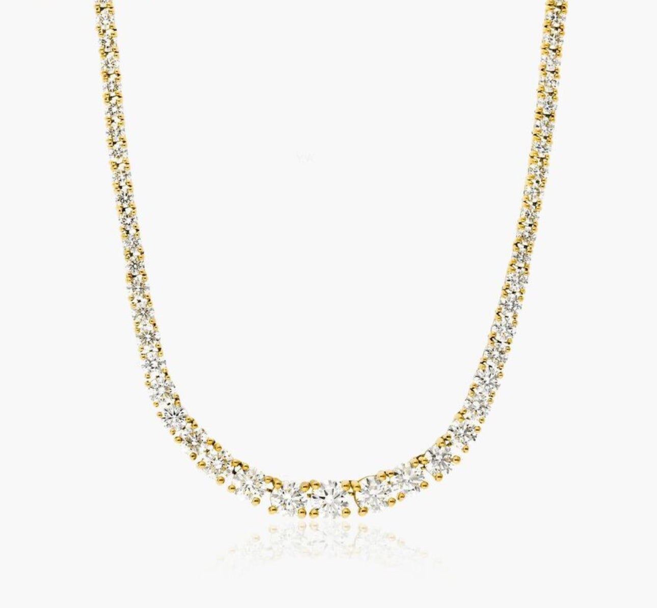 5 ct total weight Rivera necklace